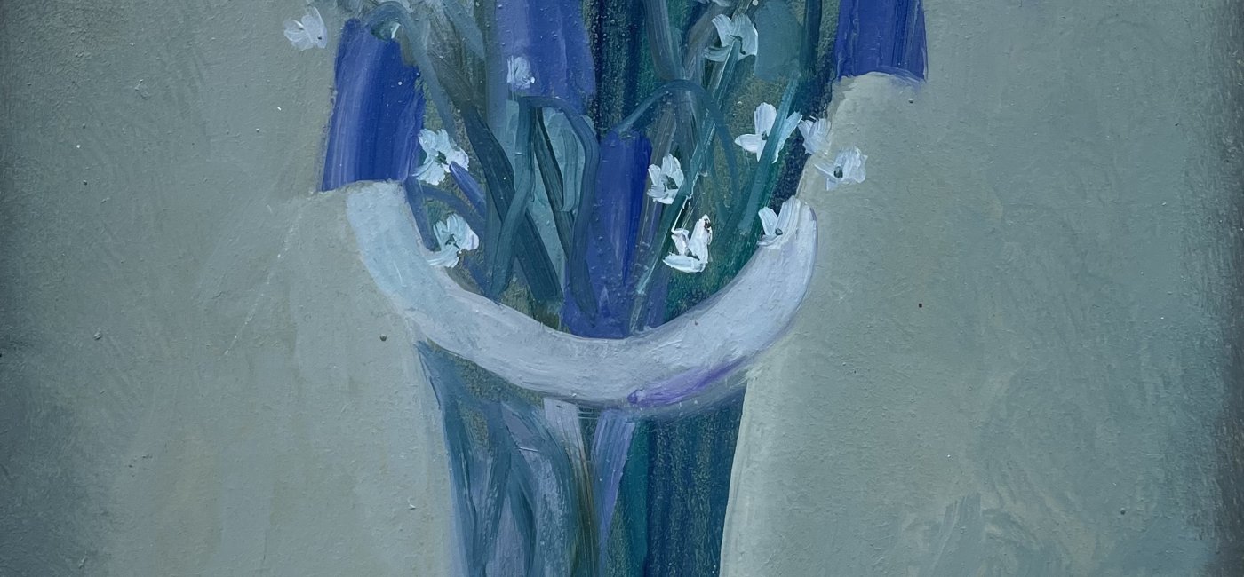 Costazza Josef - Blaue Blumen 