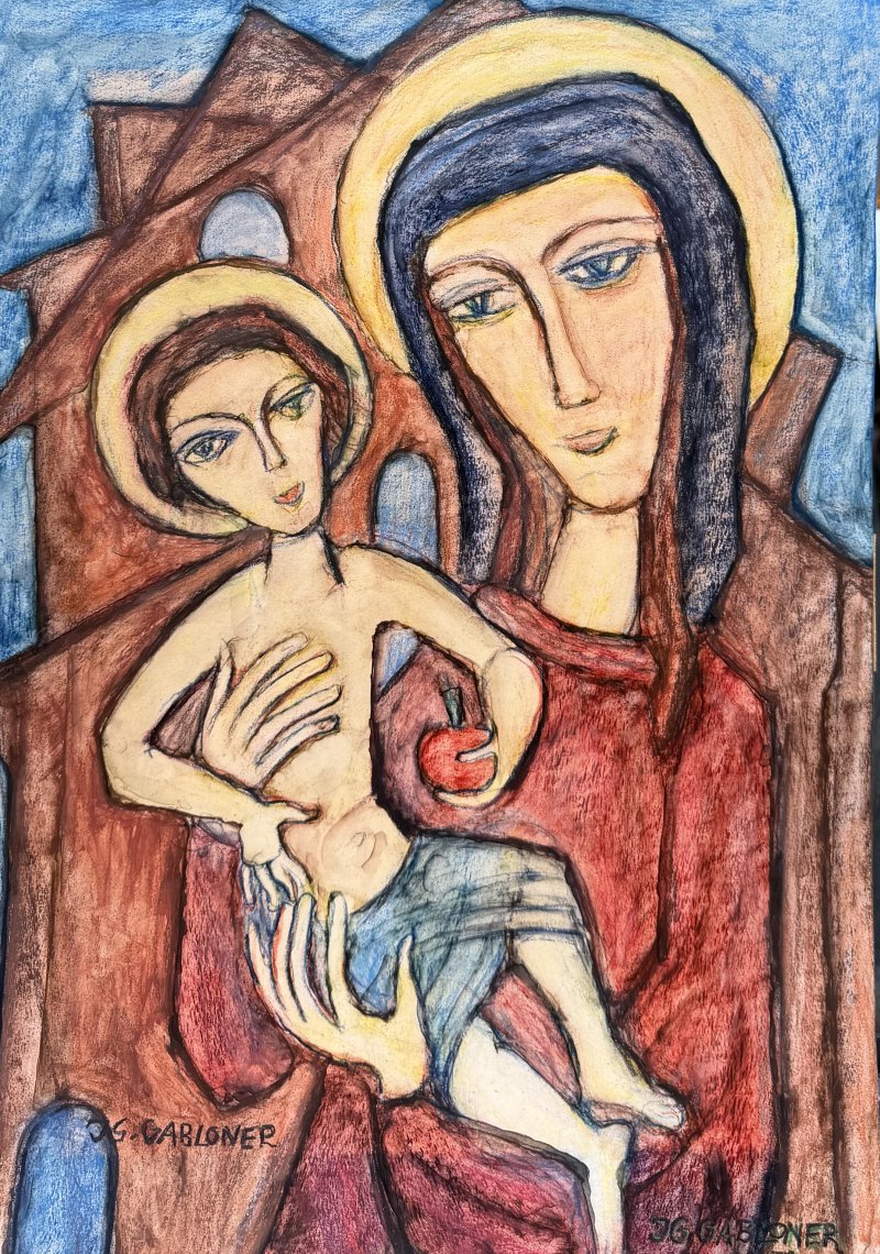 Gabloner Ignaz - Madonna mit Jesuskind