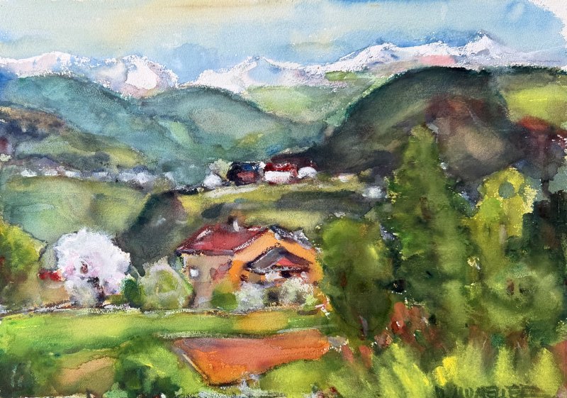 Mumelter Hubert - Paesaggio estivo