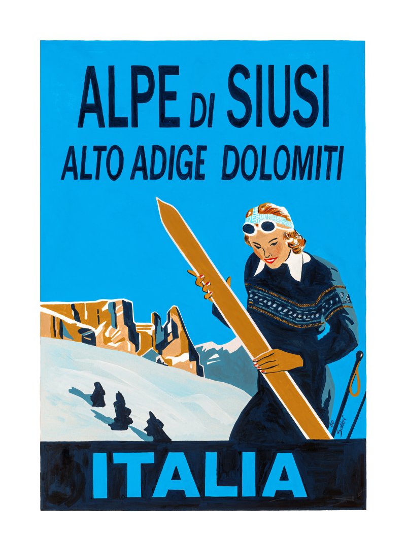 Plakat - Sollei - Alpe di Siusi