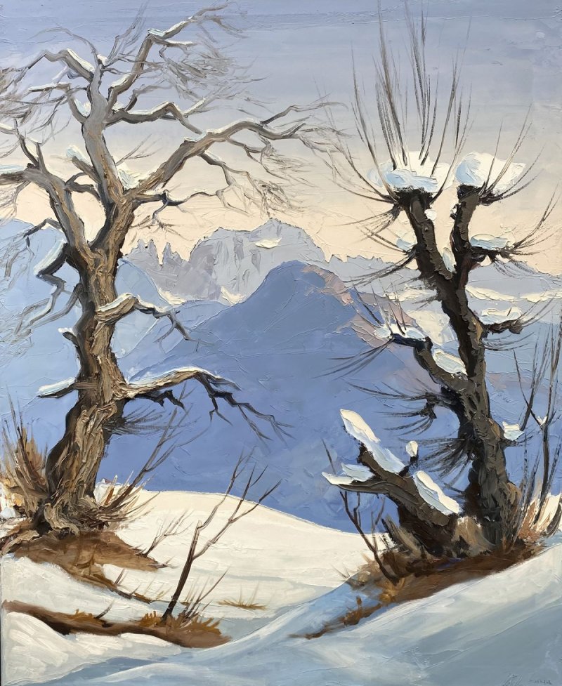 Müller Ernst 1991 - Winter am Ritten