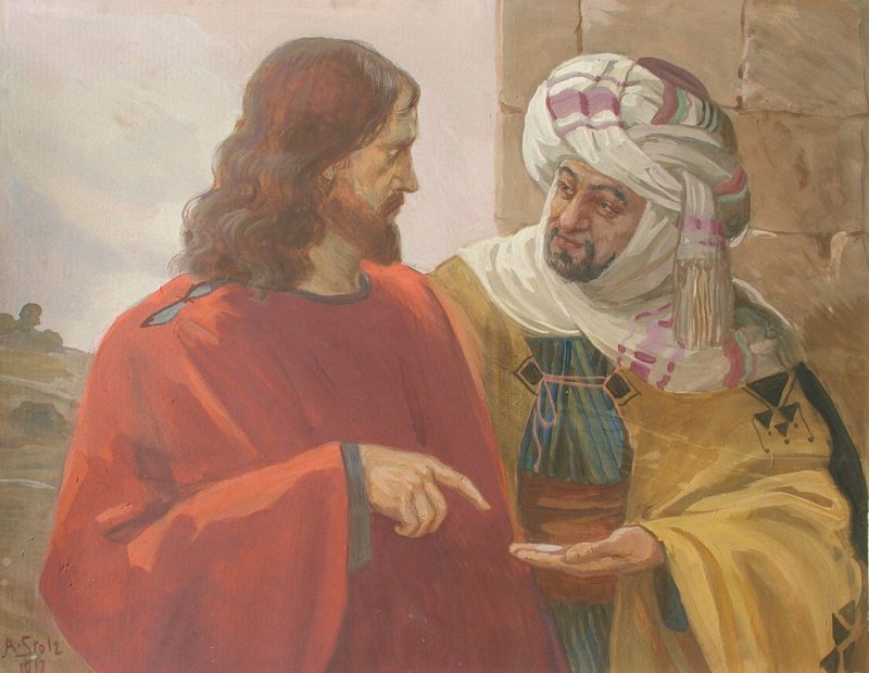 Stolz Albert 1917 - Bibelszene