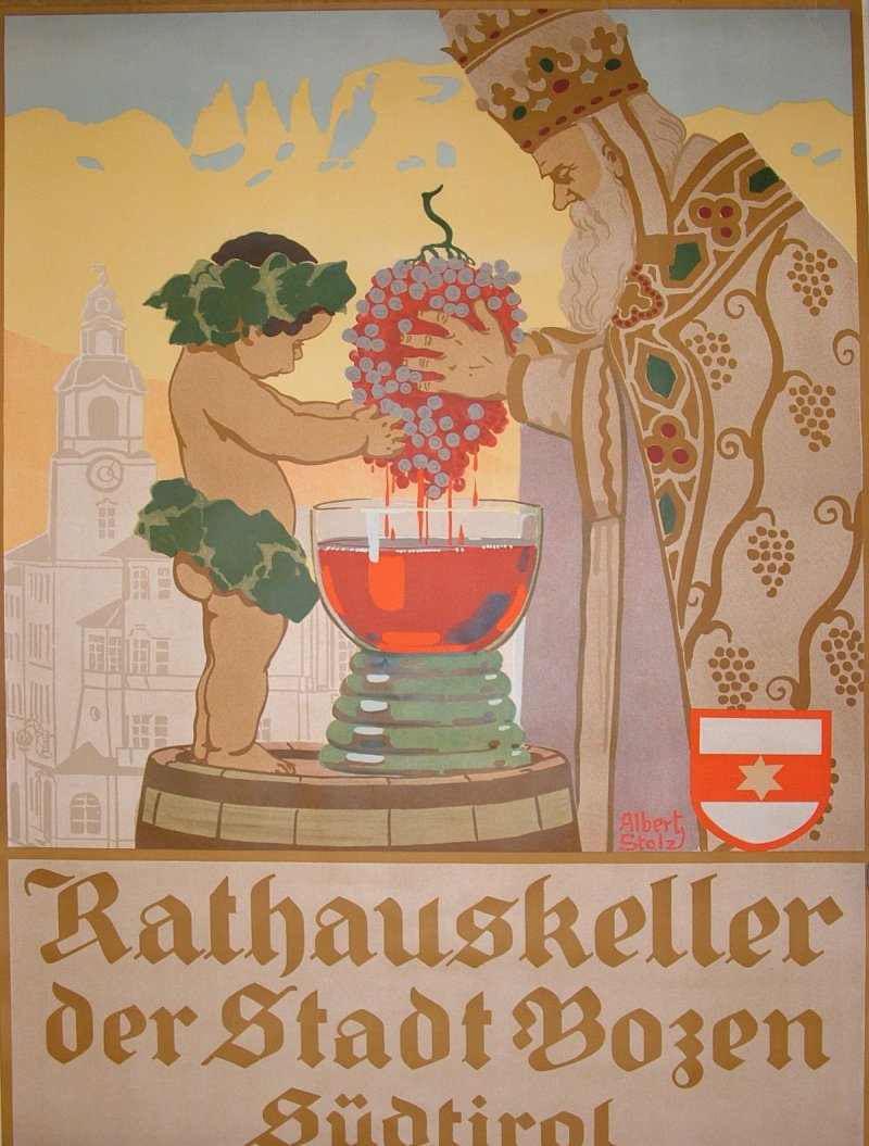 Stolz Albert - Plakat Rathauskeller