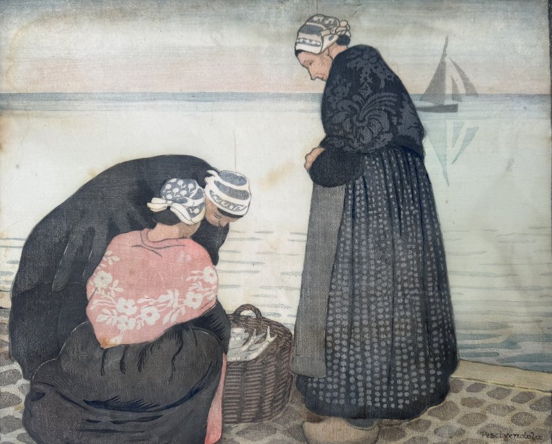 Moser Carl - Drei Fischerfrauen