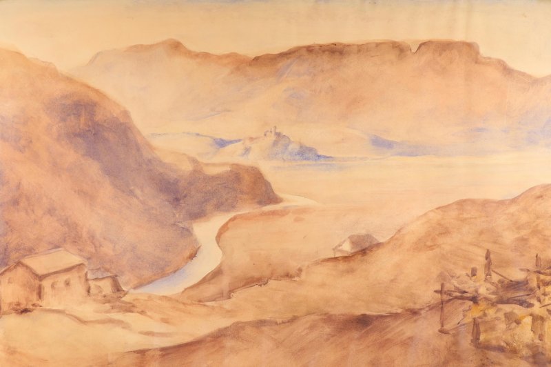 Stolz Rudolf - Blick in den Bozner Talkessel