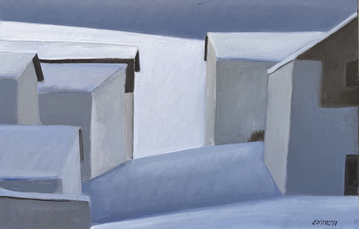 Costazza Josef - "Winter Landscape"