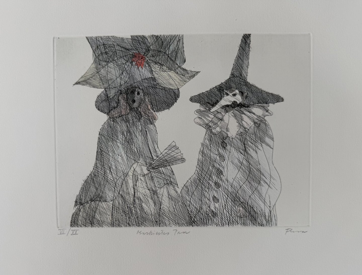 Flora Paul - Maskiertes Paar 