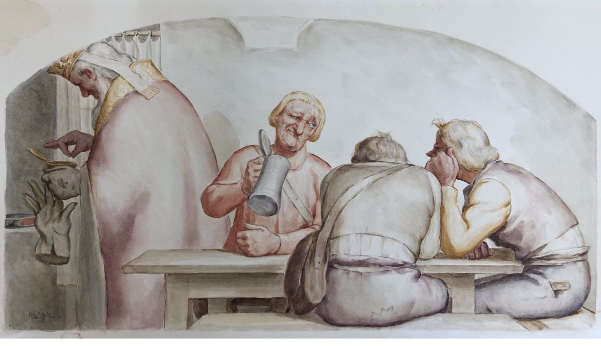 Stolz Albert - Hl. Urban im Keller2