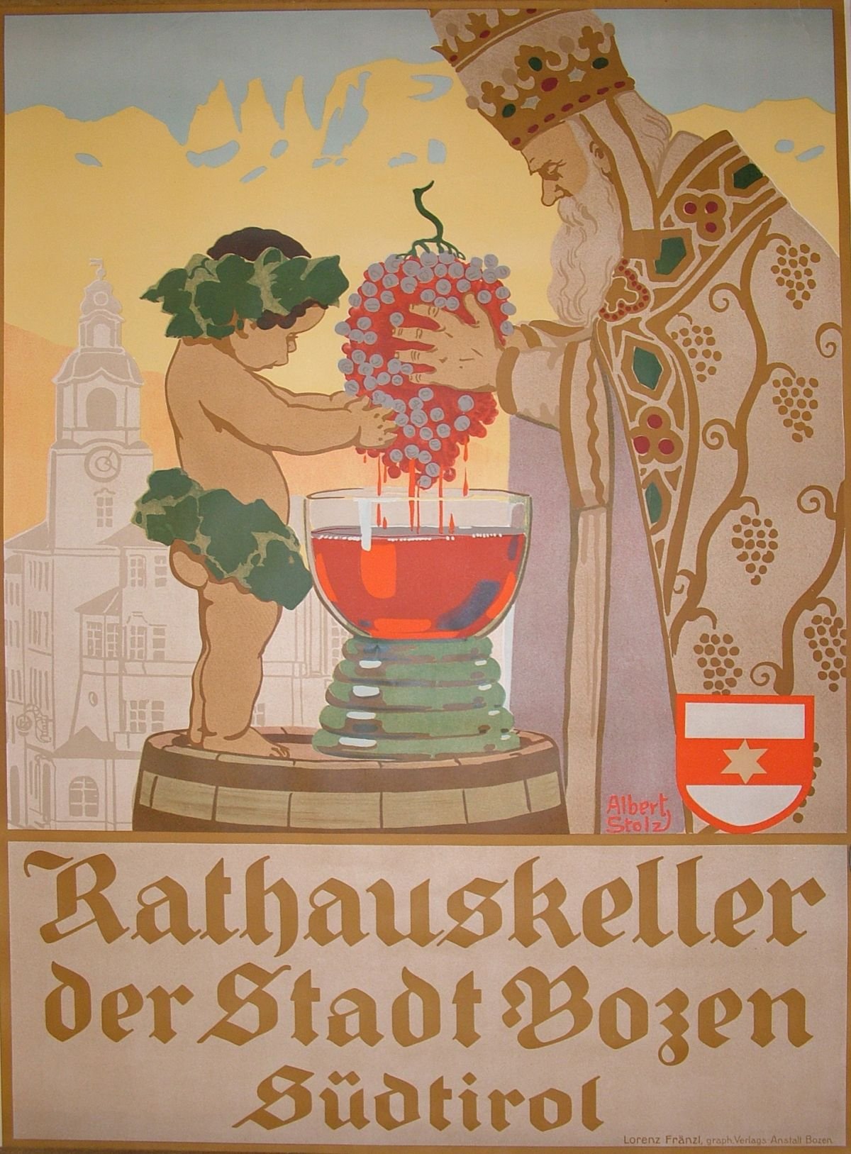 Stolz Albert - Plakat Rathauskeller