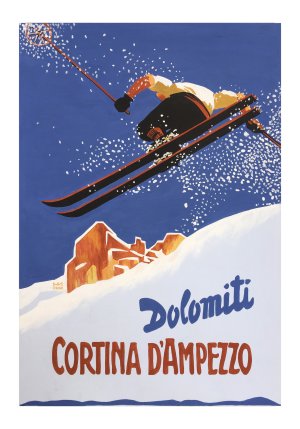 Plakat - Prinz - Dolomiti Cotina d`Ampezzo