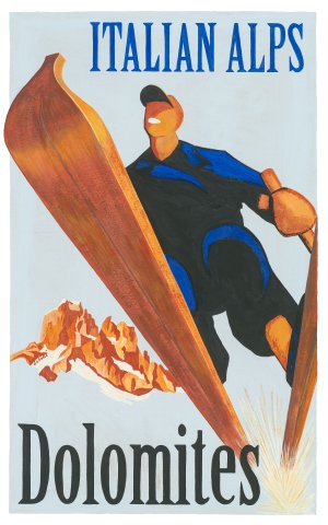 Plakat - Cobelli - Italian Alps