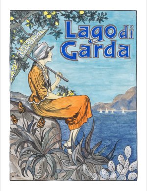 Plakat - Gobbi Dario - Lago di Garda