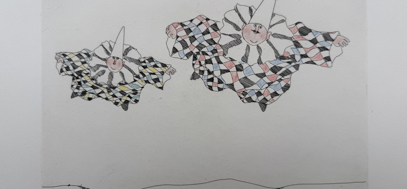 Flora Paul - Fliegende Harlekine