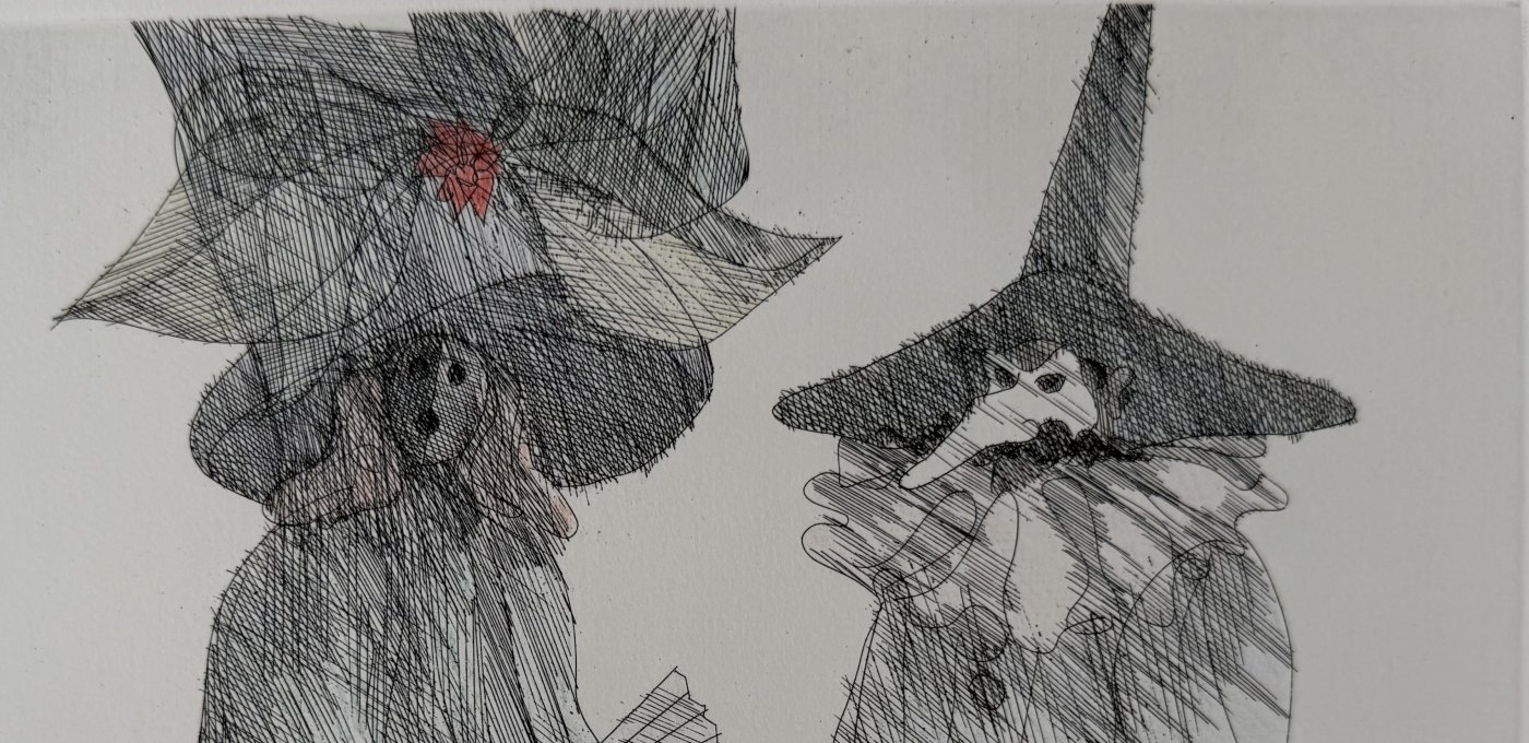 Flora Paul - Maskiertes Paar 