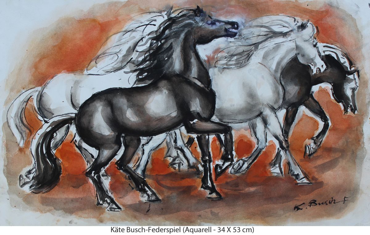 Busch-Federspiel Käte - Black and white