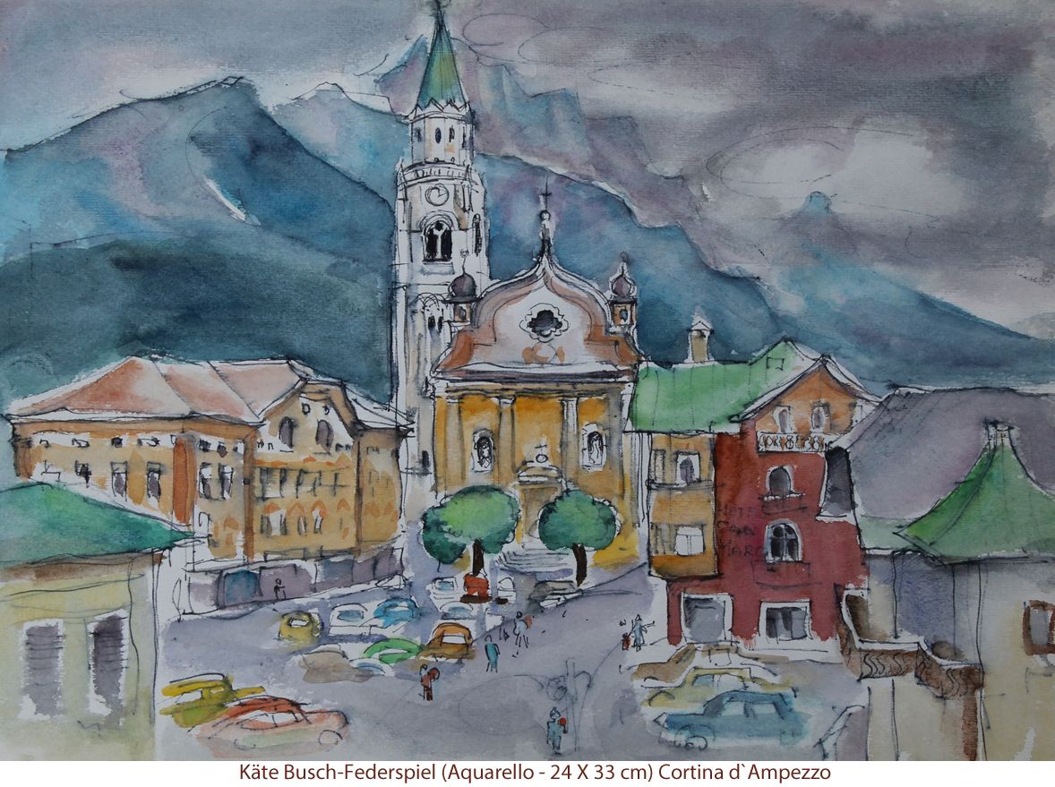 Busch-Federspiel Käte - Cortina d`Ampezzo