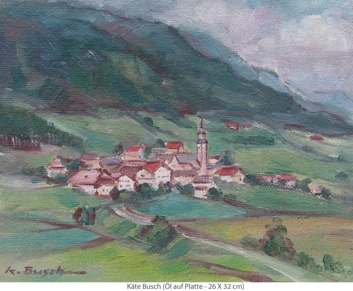 Busch-Federspiel Käte - Dorf in den Alpen