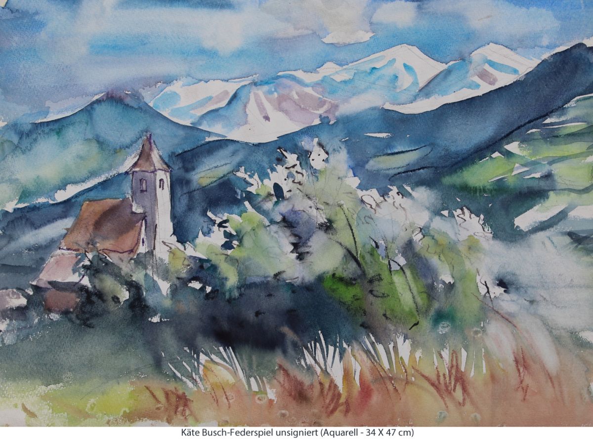 Busch-Federspiel Käte - Kirchlein im Vinschgau