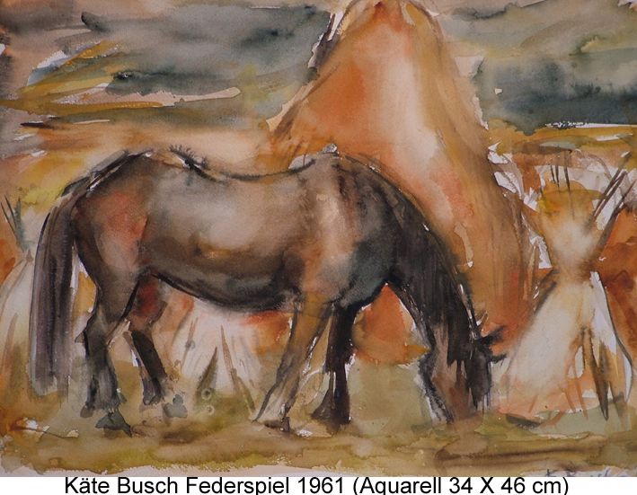 Busch Federspiel Käte - Haflinger