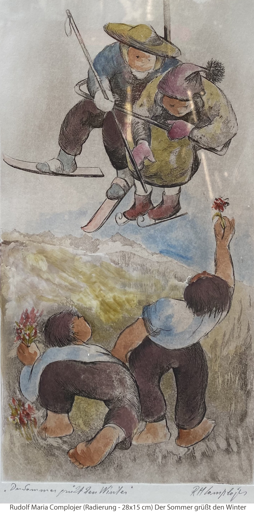Complojer Maria Rudolf - Der Sommer grüßt den Winter