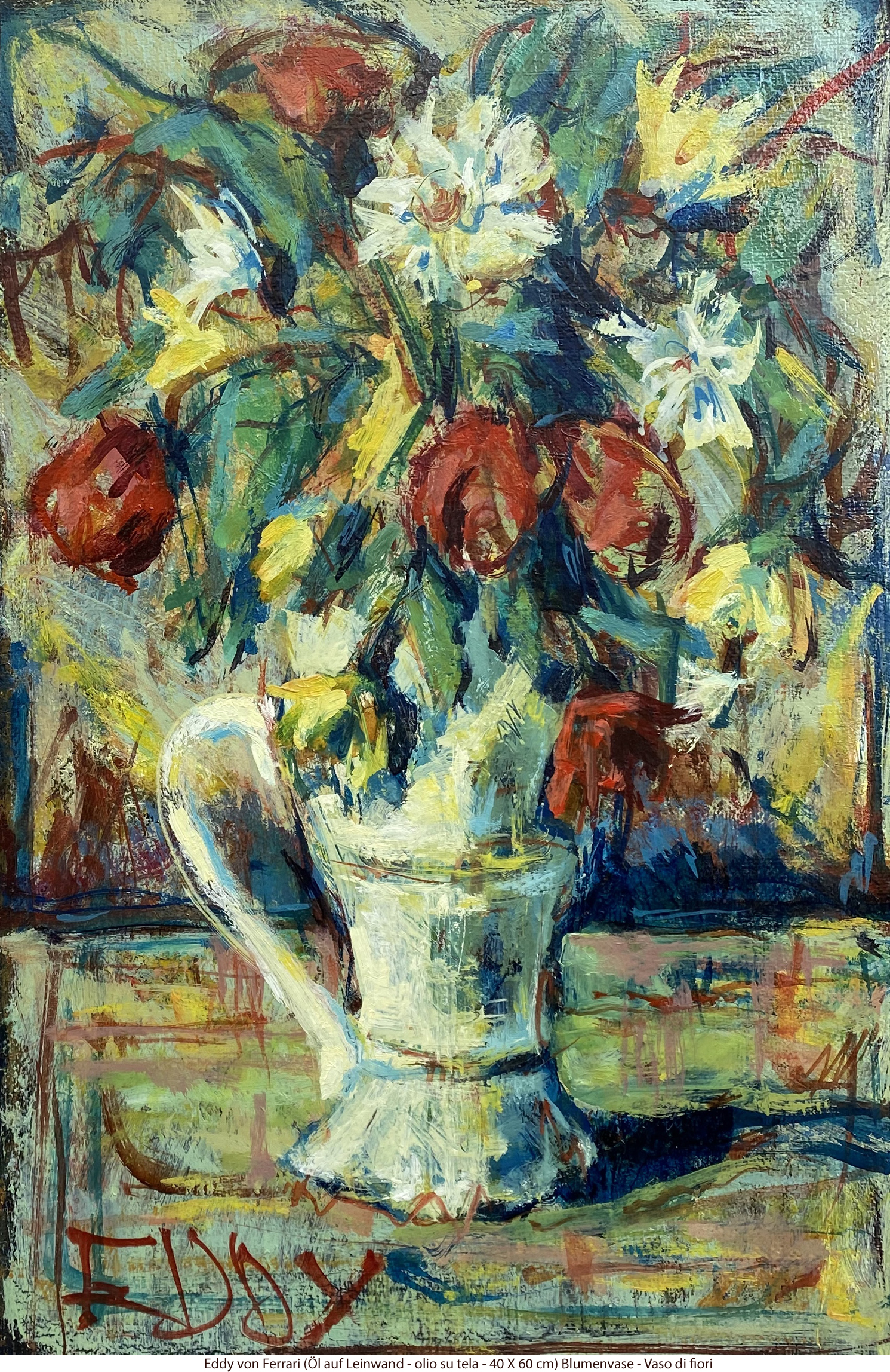 Ferrari Eddy - Blumenvase