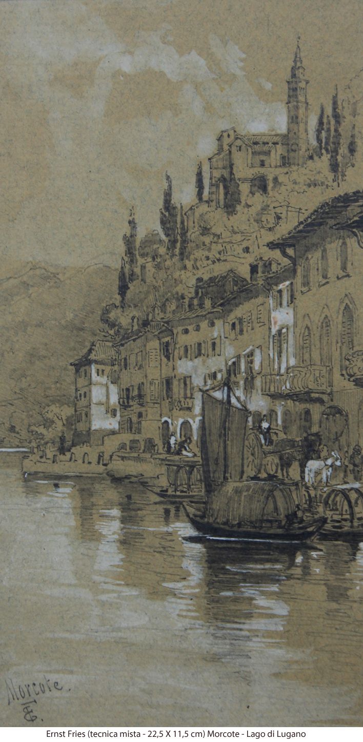 Fries Ernst - Morcote Lago di Lugano