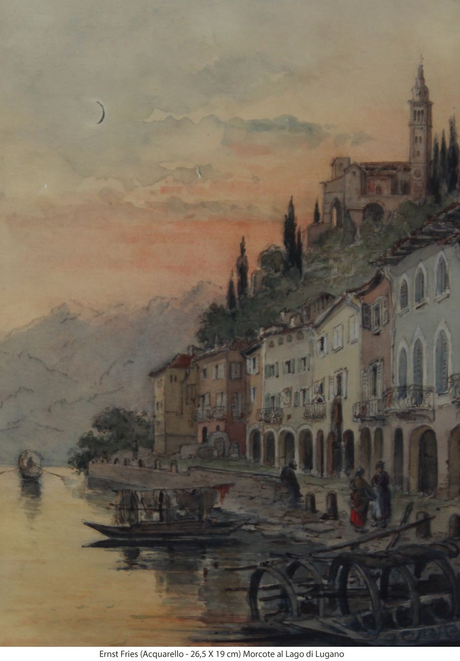 Fries Ernst - Morgote al Lago di Lugano