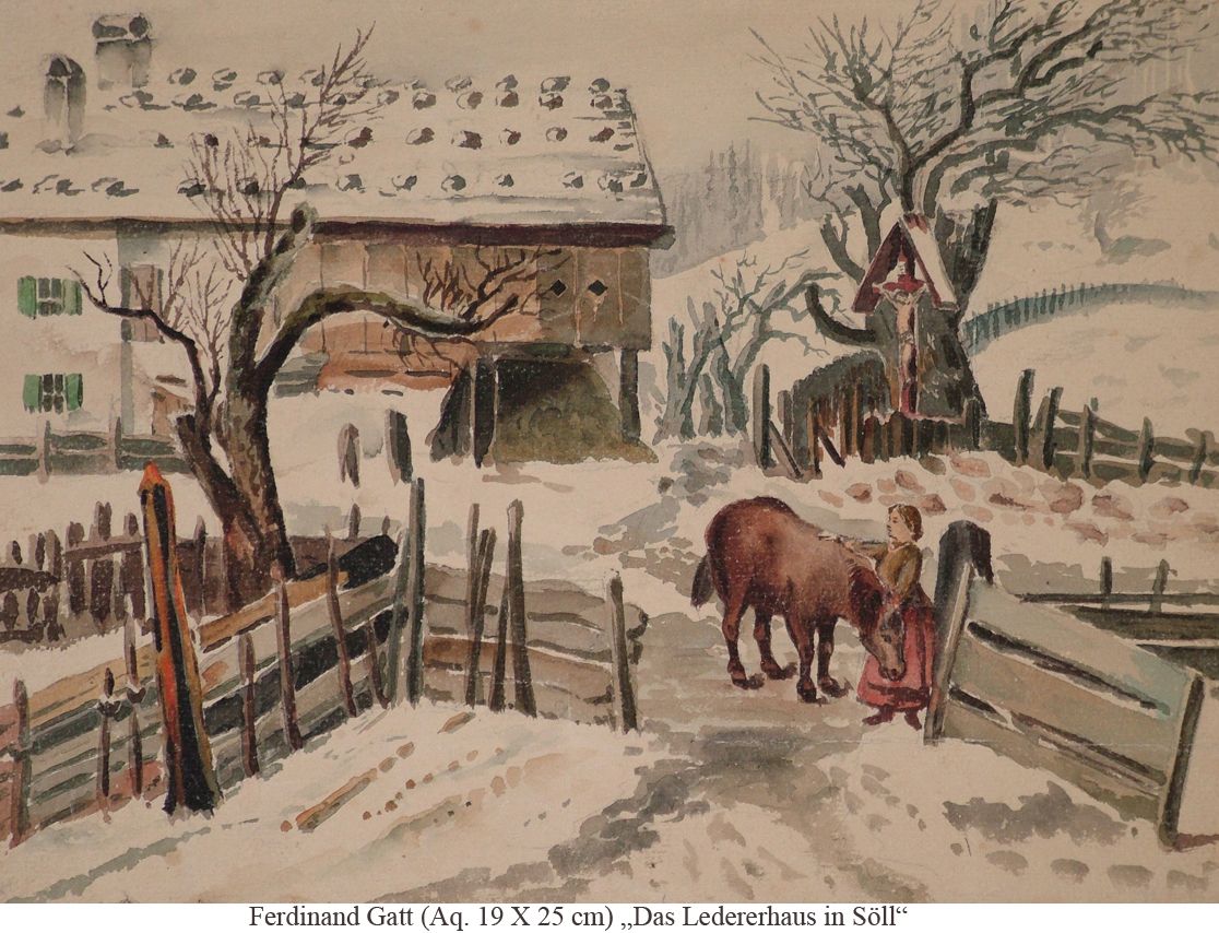 Gatt Ferdinand (Ledererhaus in Söll)