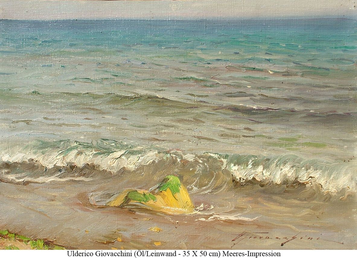 Giovacchini Ulderico - Meeres-Impression