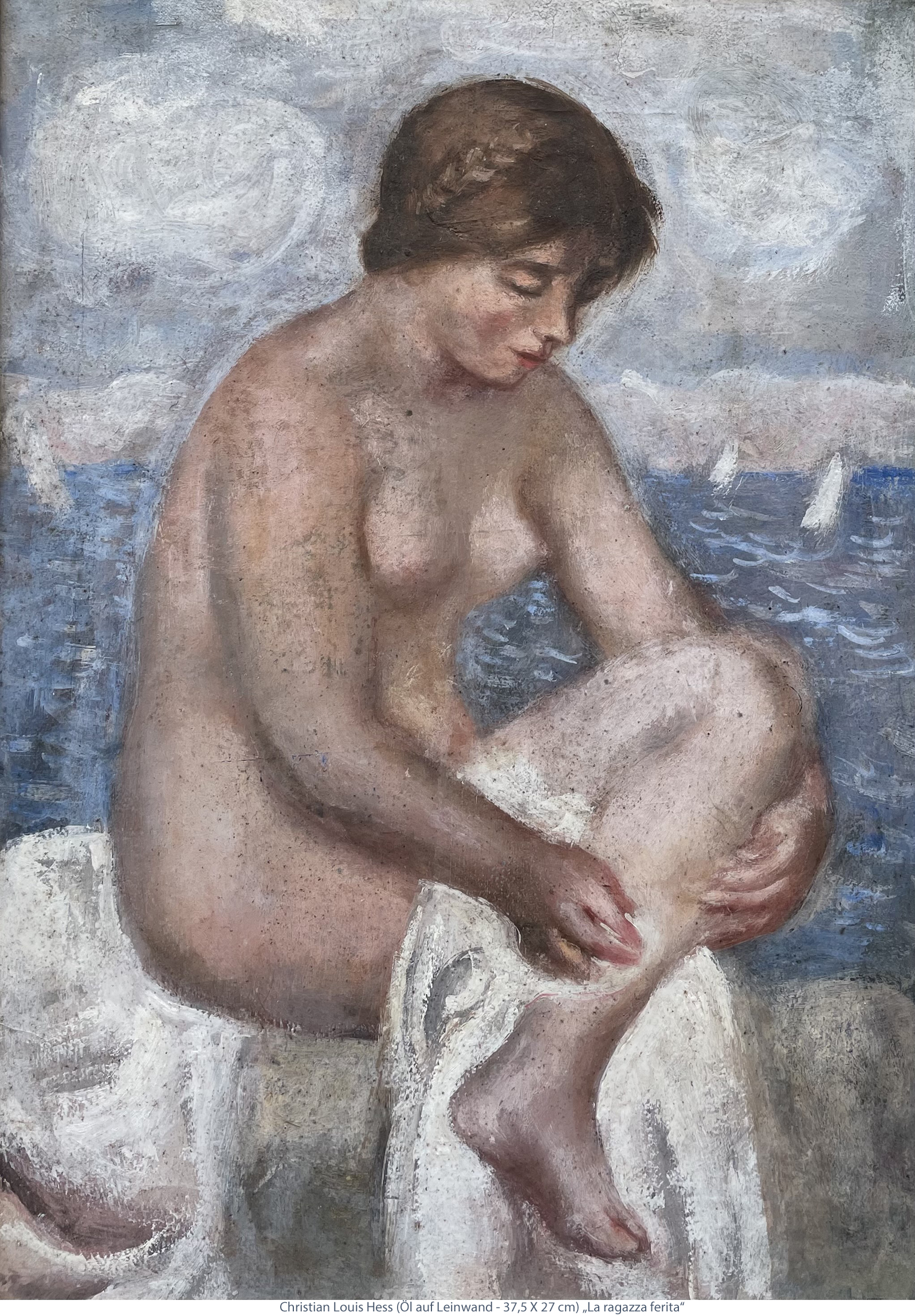 Hess Louis Christian - La ragazza ferita