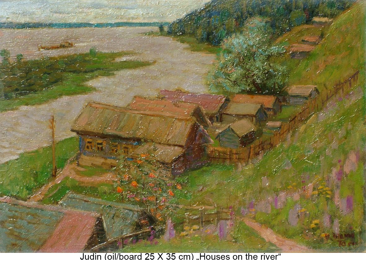 Judin - Houses on the river