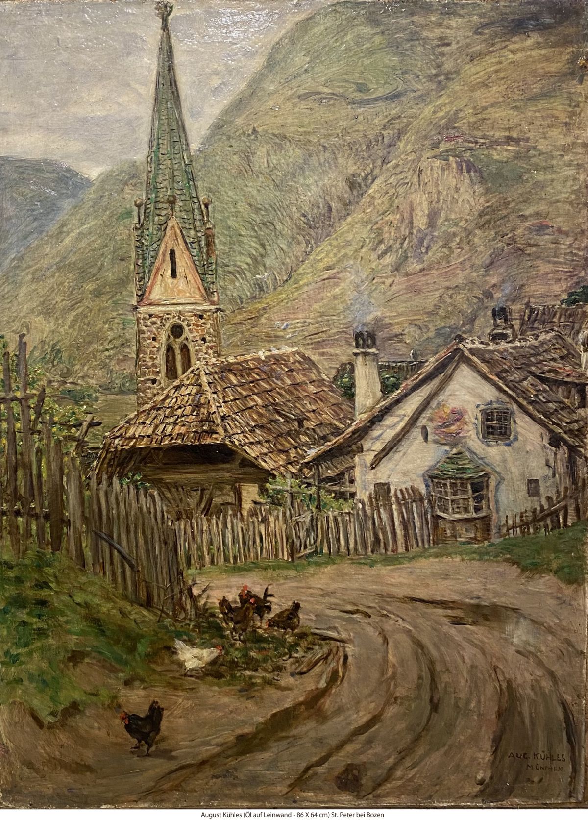 Kühles August - St. Peter bei Bozen