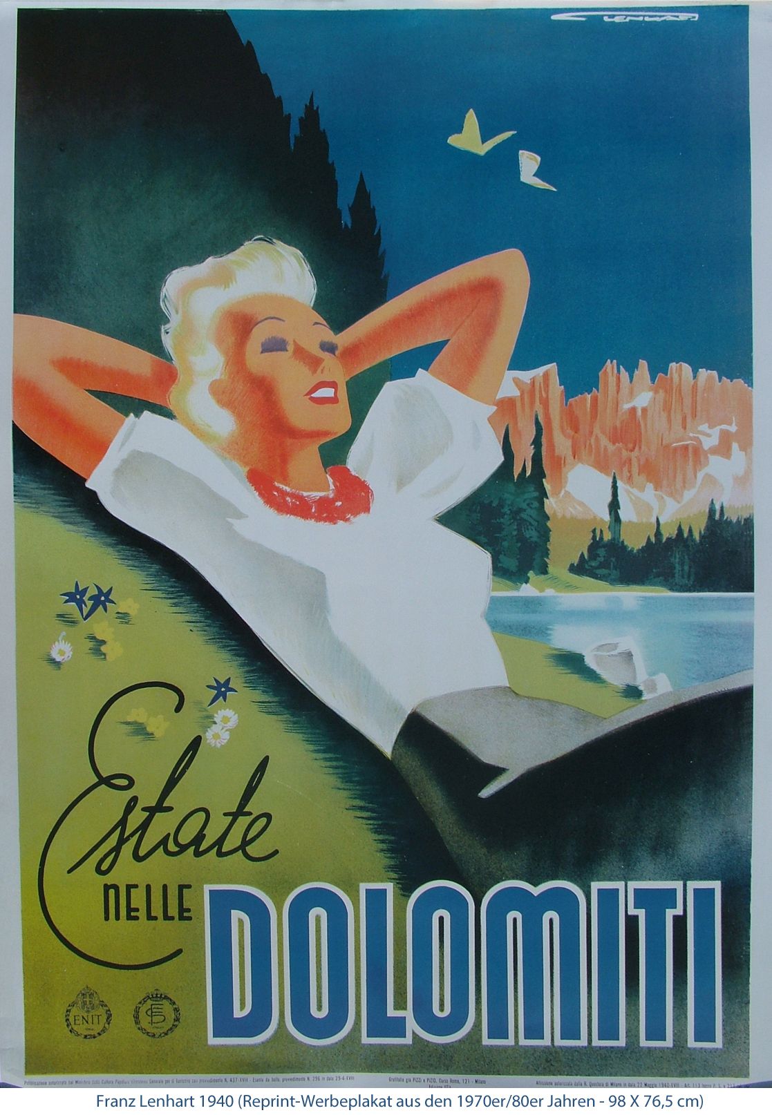 Lenhart Franz - Estate nelle Dolomiti