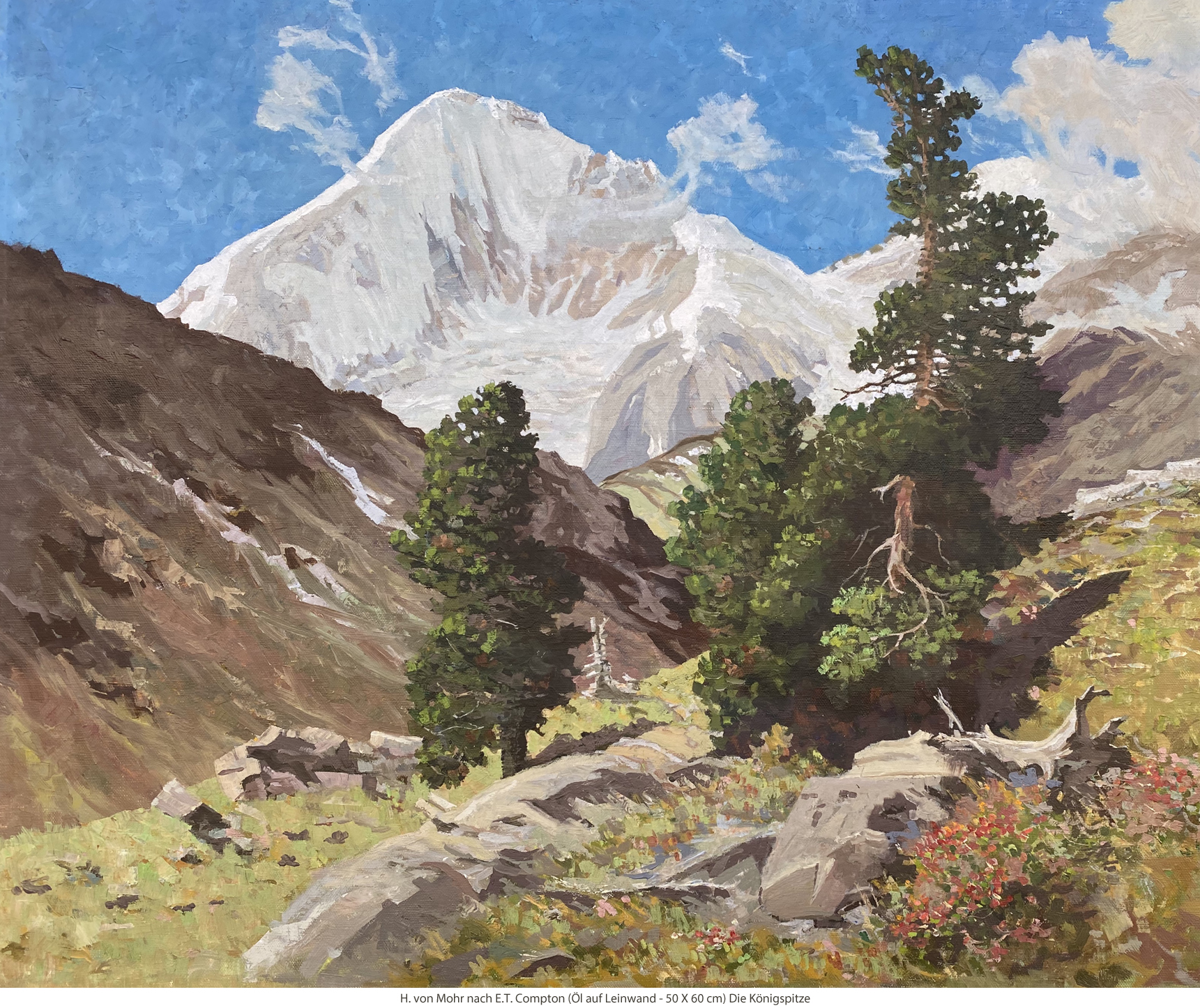 Mohr H. von nach E.H. Compton - Die Königspitze