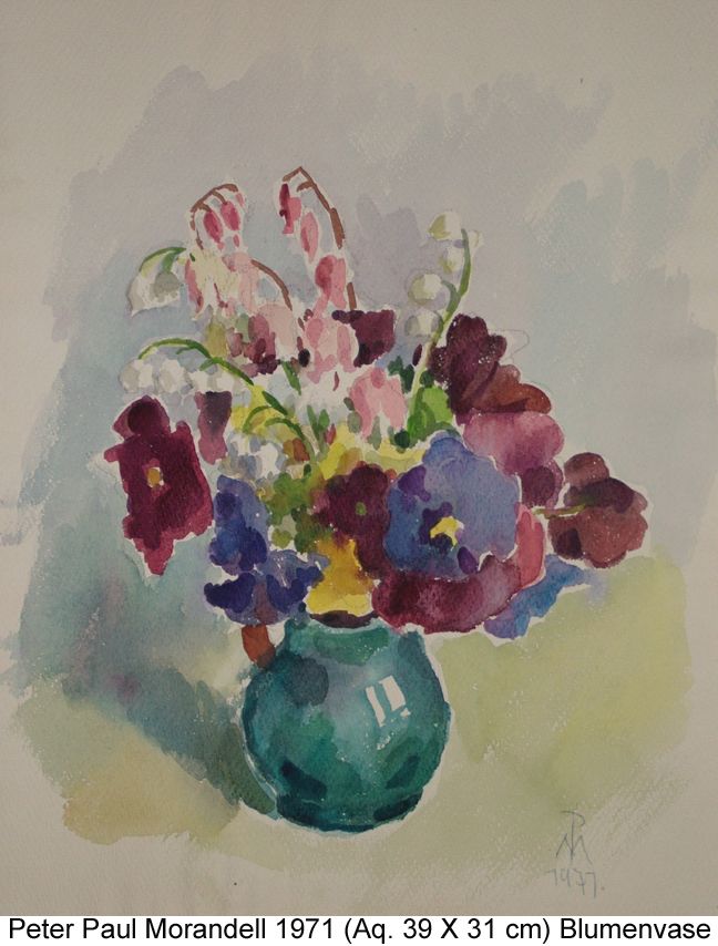 Morandell Peter Paul - Blumenvase