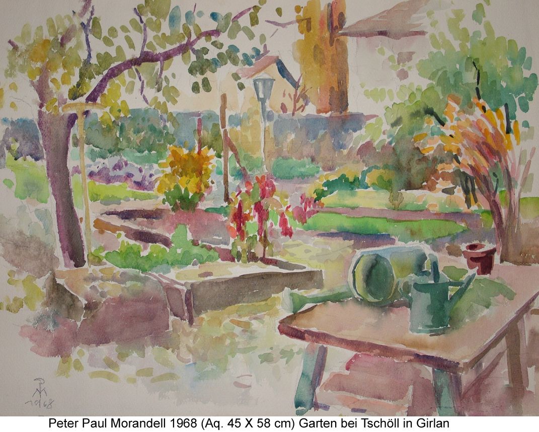 Morandell Peter Paul - Garten in Girlan