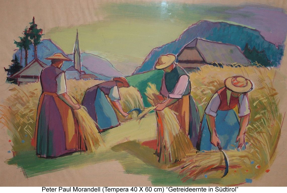 Morandell Peter Paul - Getreideernte
