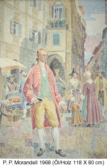 Morandell Peter Paul - Goethe in Bozen