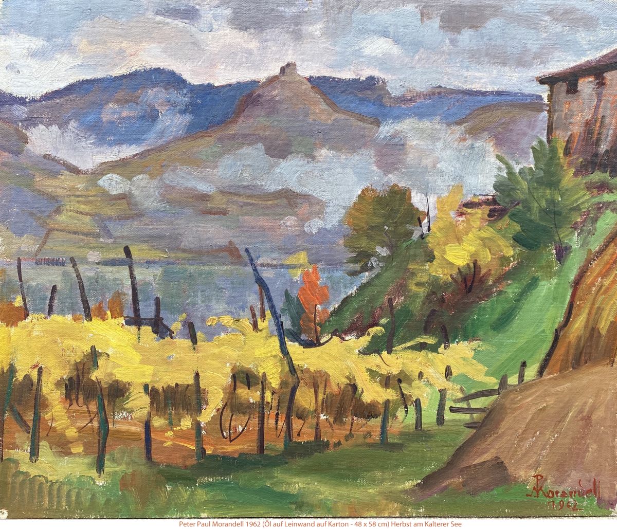 Morandell Peter Paul 1962 - Herbst am Kalterer See