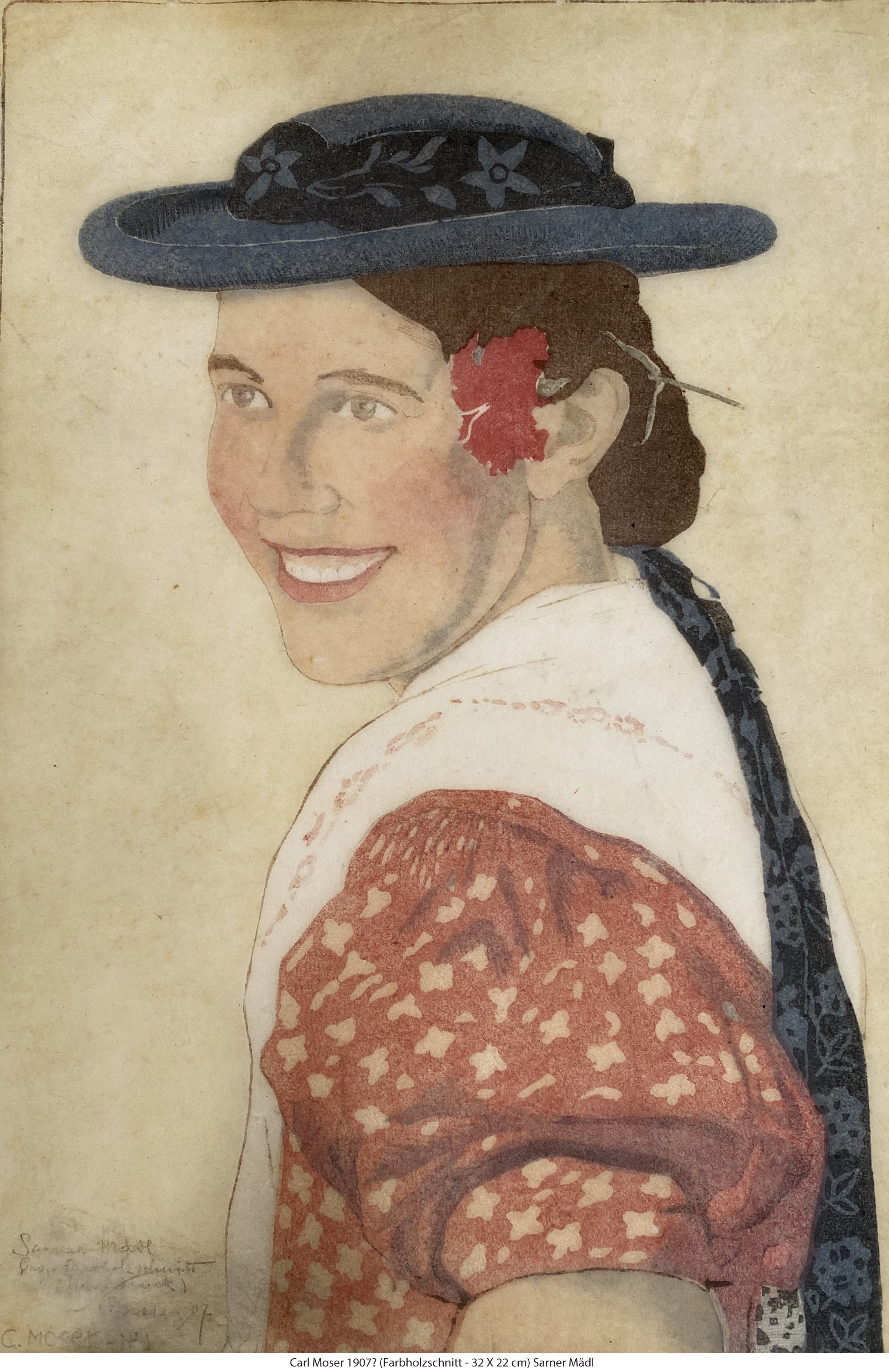 Moser Carl 1907 - Sarner Mädl