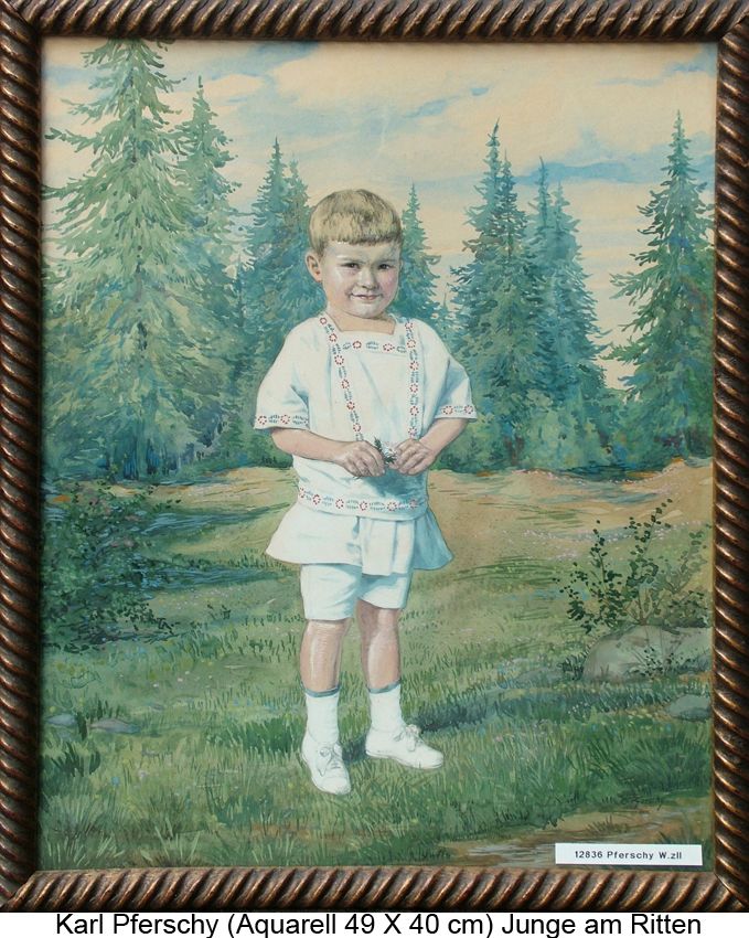 Pferschy Karl  - Junge am Ritten 