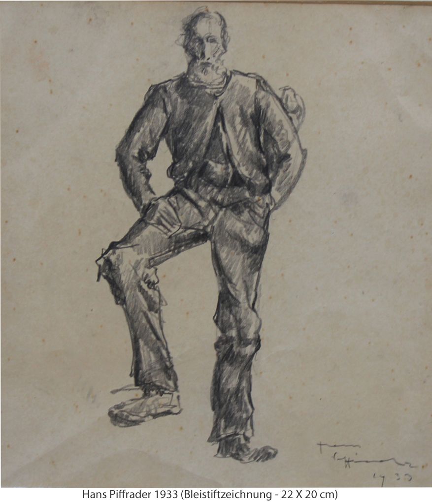 Piffrader Hans - Bauer stehend