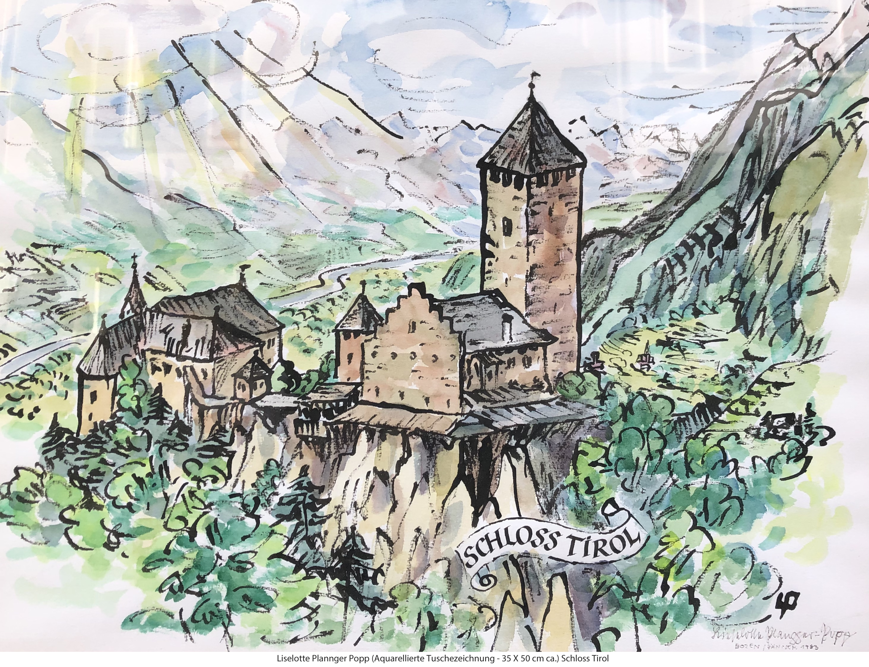 Plangger Popp Liselotte - Schloss Tirol