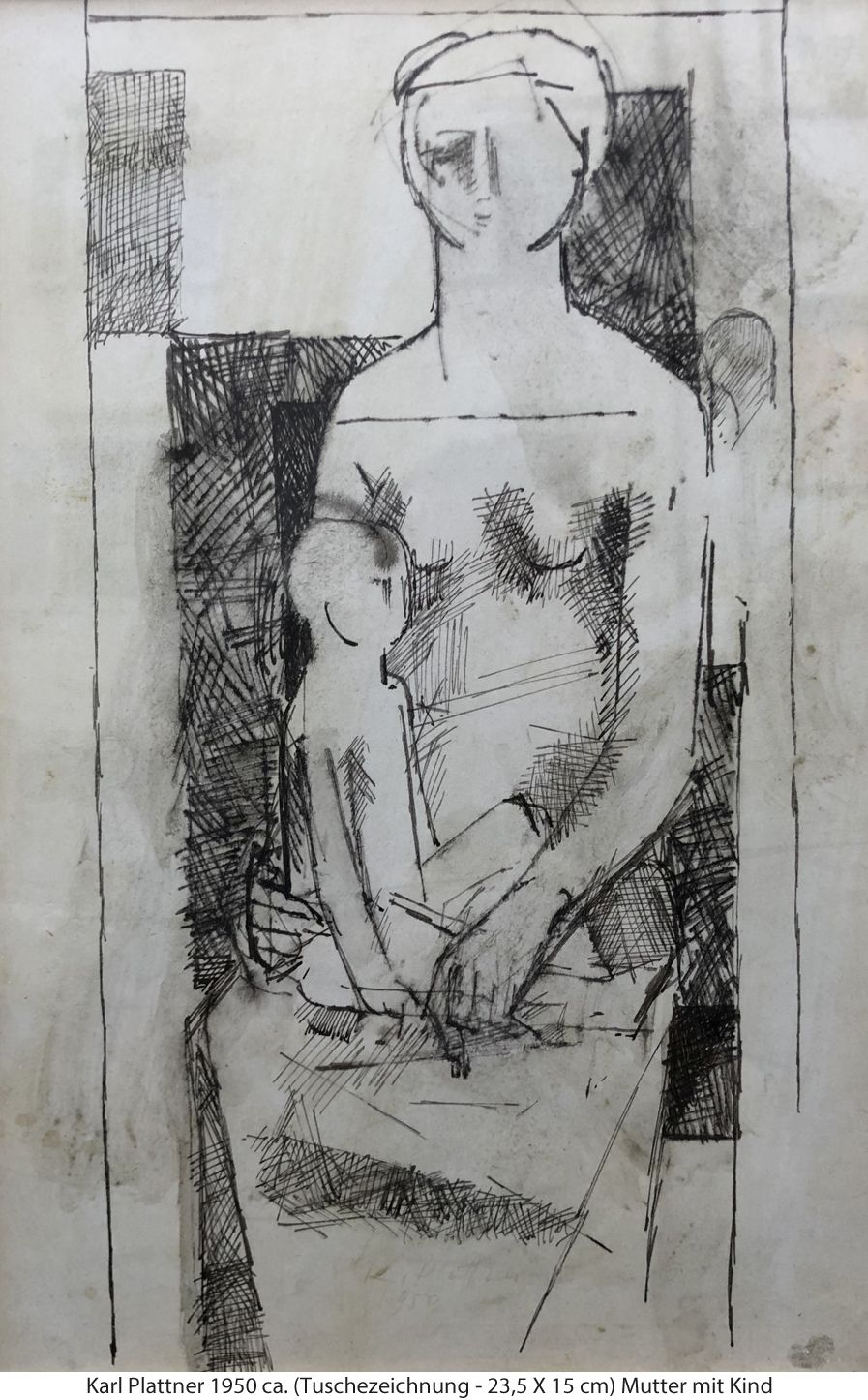 Plattner Karl 1950 - Mutter mit Kind