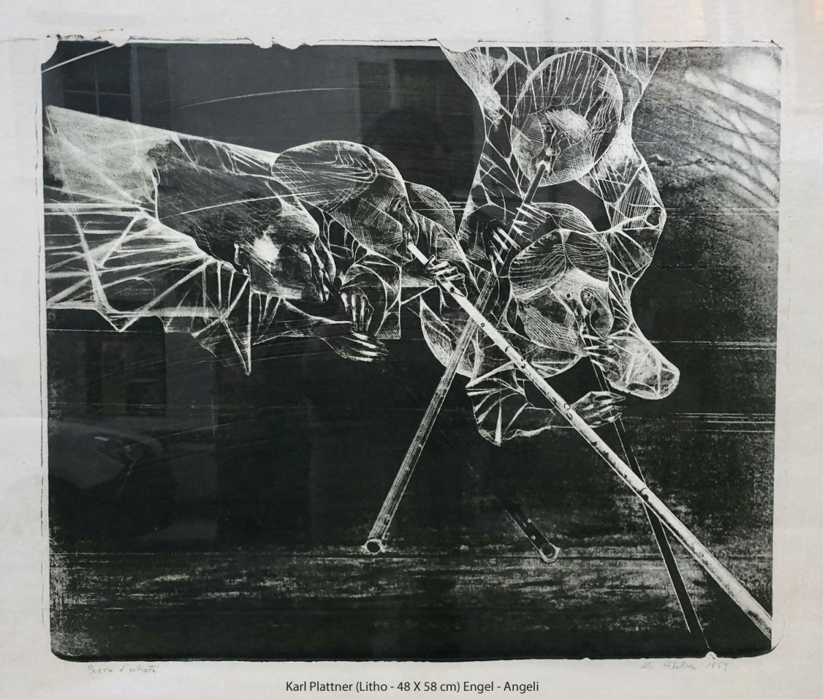 Plattner Karl 1959 - Litho - Engel