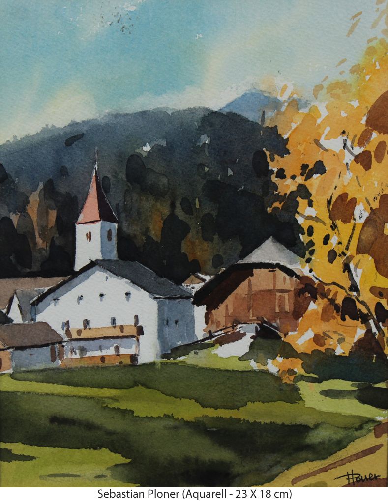 Ploner Sebastian - Weiler mit Kirche