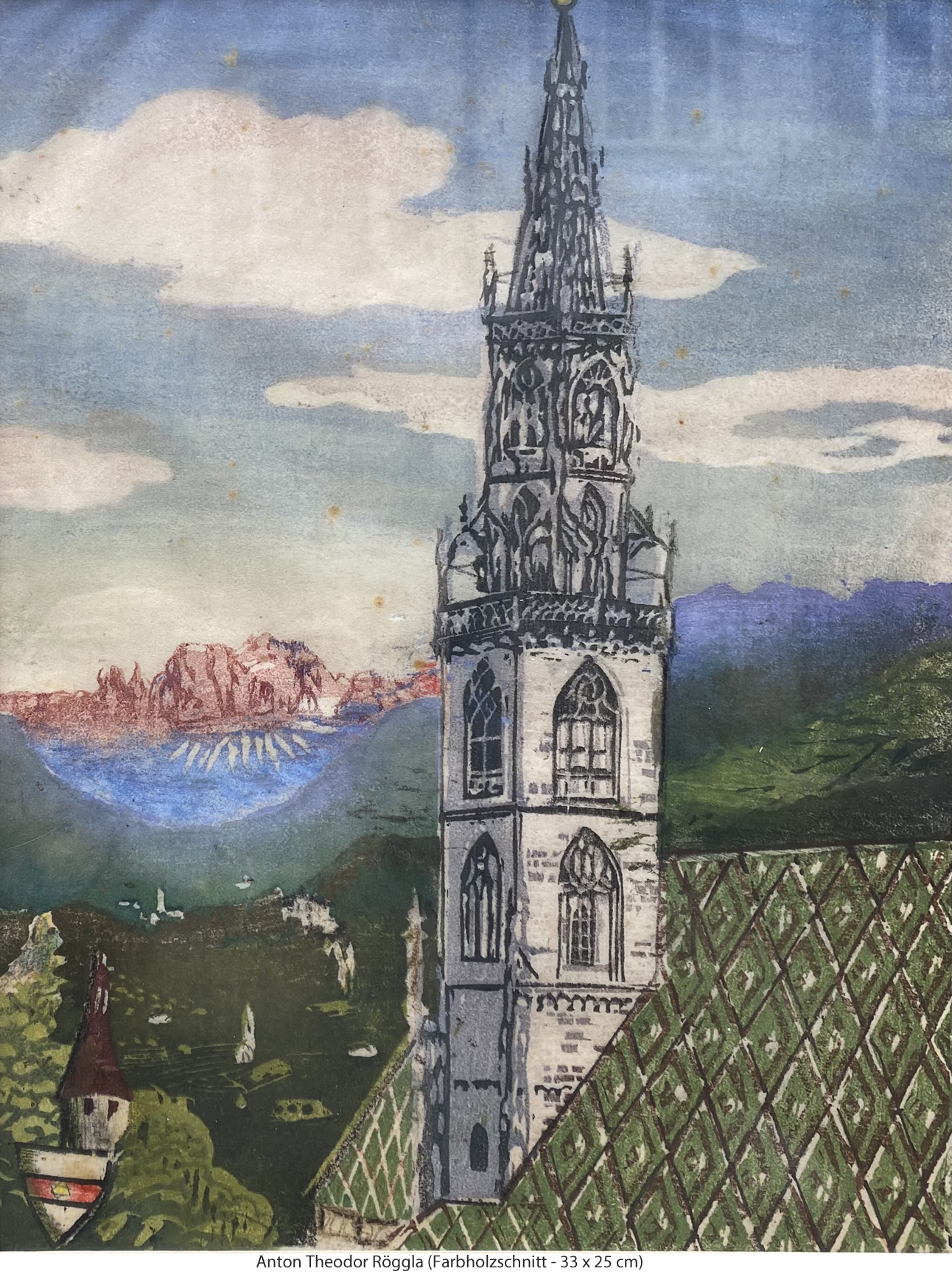 Röggla Anton Theodor - Bozner Pfarrkirche