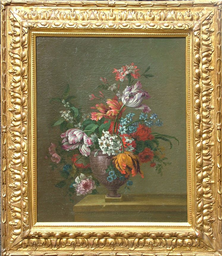 Unsigniert - Italinisches Blumenstillleben um 1700