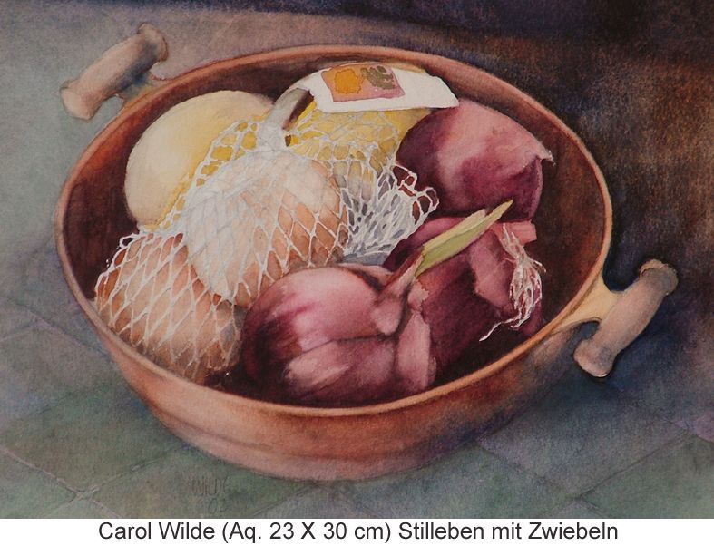 Wilde Carol - Stilleben mit Zwiebeln