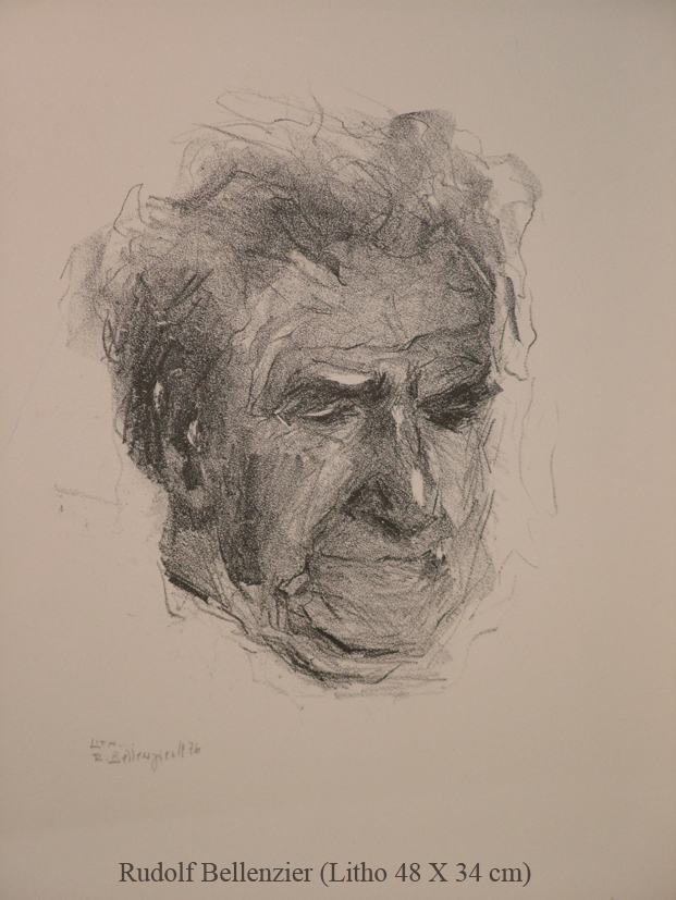 Bellenzier Rudolf - Portrait von Hubert Mumelter